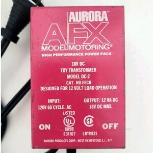 Aurora AFX Toy Transformer Power Pack